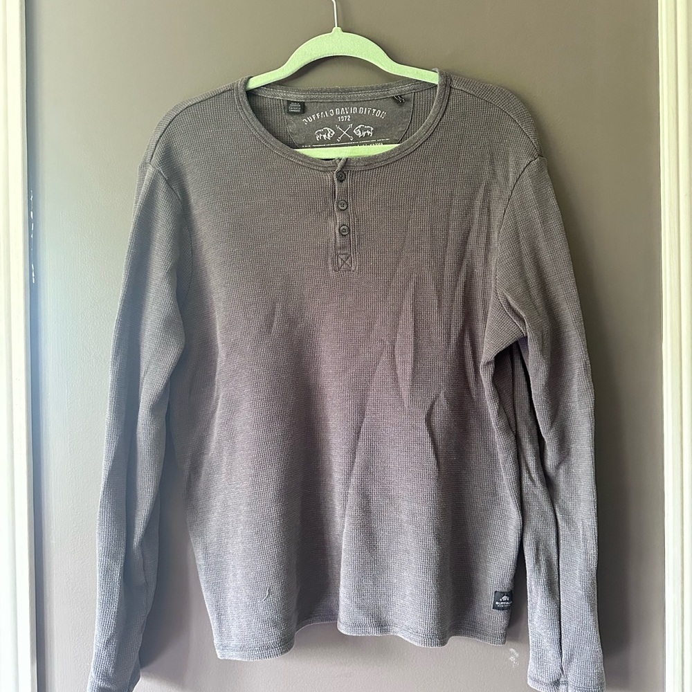 Men's Gray long sleeve